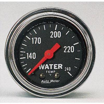 Auto Meter Traditional Chrome Series Water Temperature Gauge - 2432